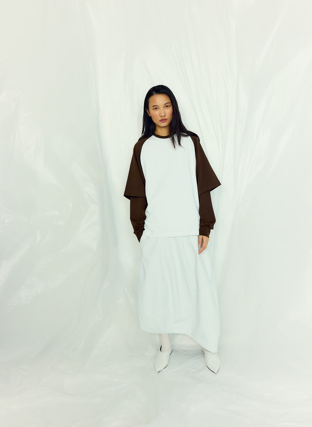 Leather Asymmetrical Balloon Skirt | Tibi Sale