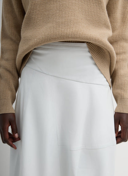 Leather Asymmetrical Balloon Skirt | Tibi Sale