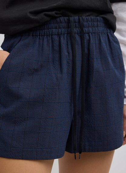 Menswear Crepon Pull On Shorts | Tibi Premium