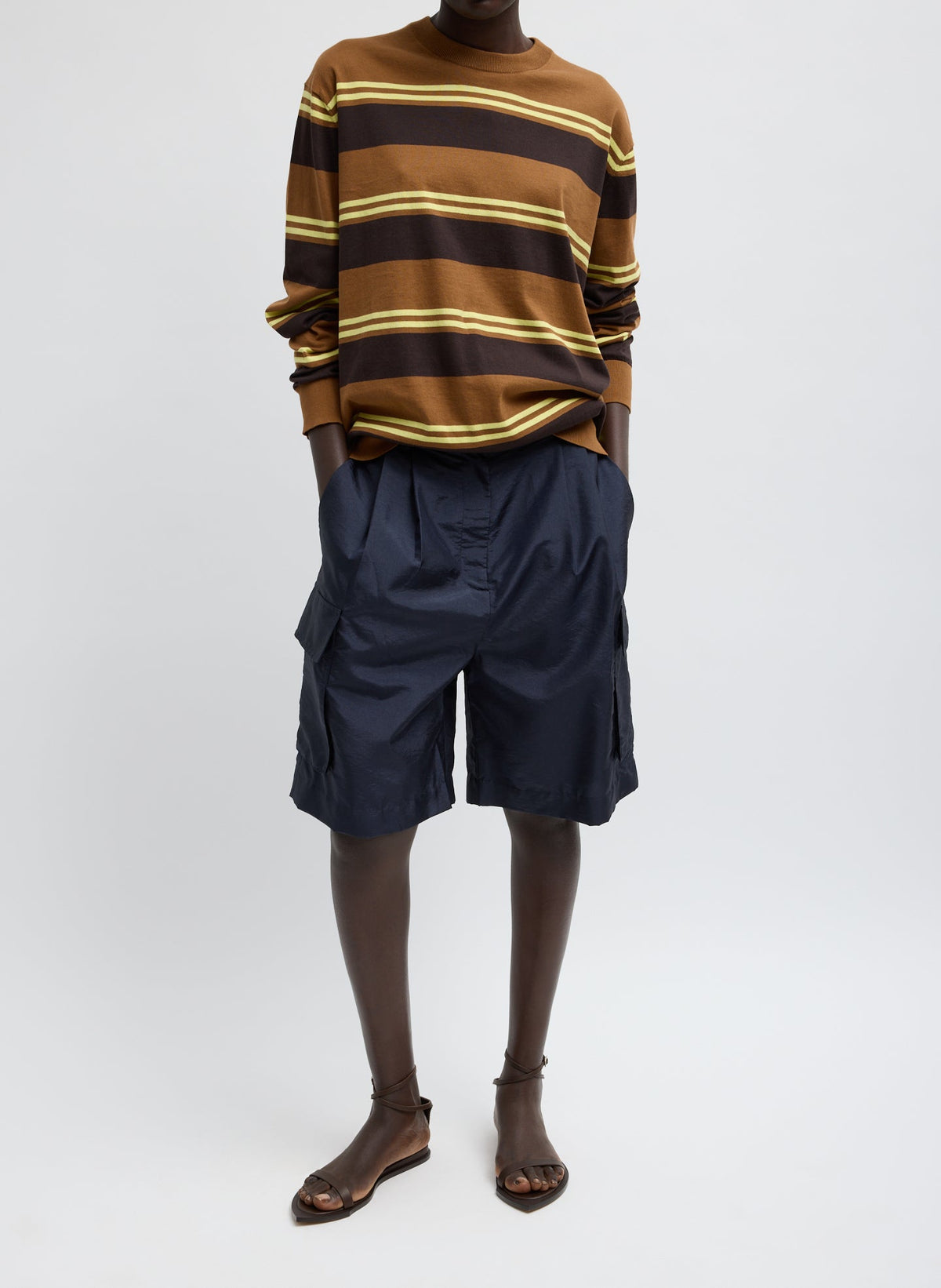 Crispy Nylon Stella Short | Tibi Top Pick