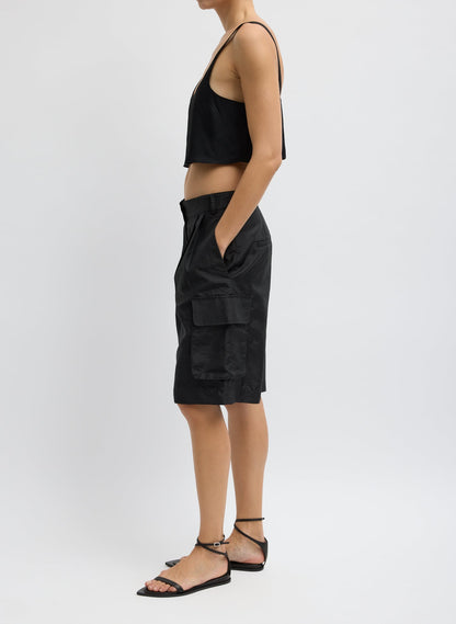 Crispy Nylon Stella Short | Tibi Value