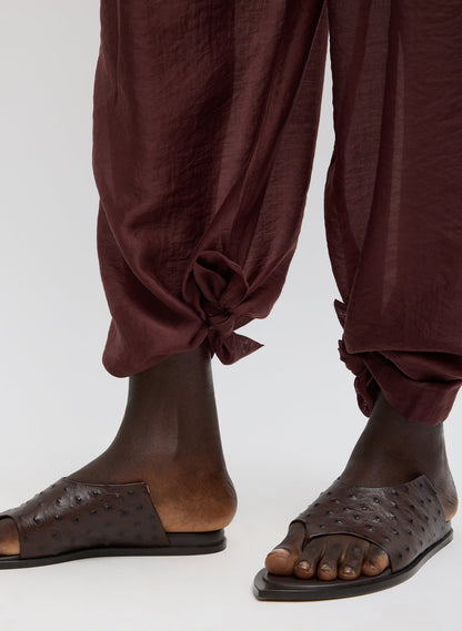 Summer Voile Stella Pant With Slit Detail | Tibi Premium