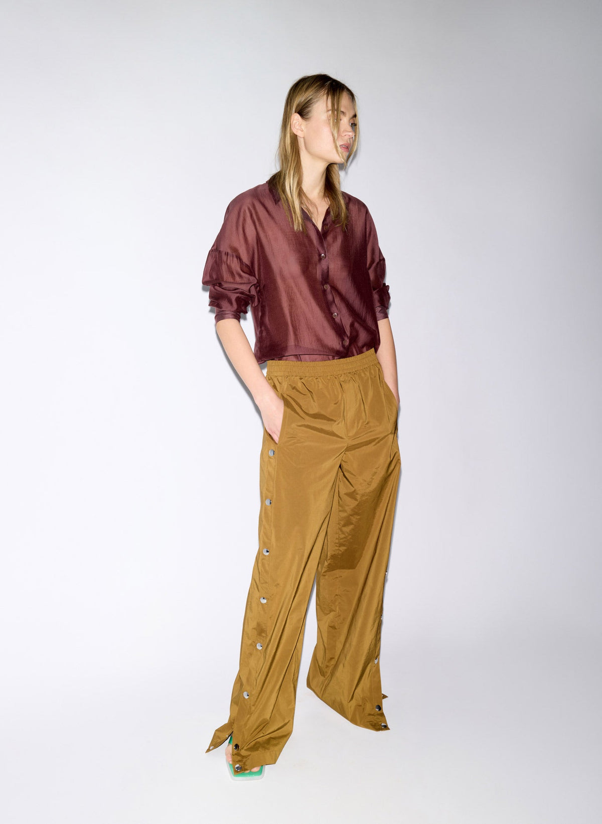 Nylon Snap Jogger | Tibi Customer Favorite