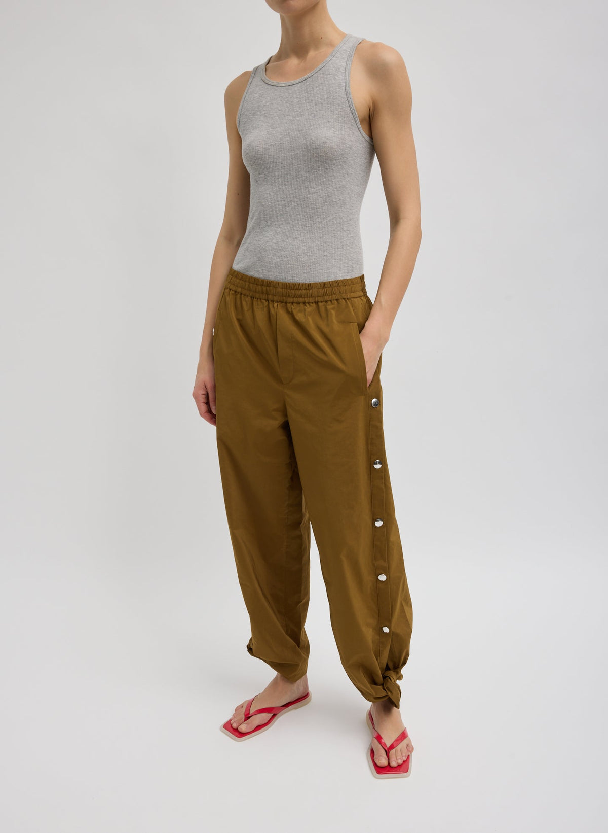 Nylon Snap Jogger | Tibi Customer Favorite