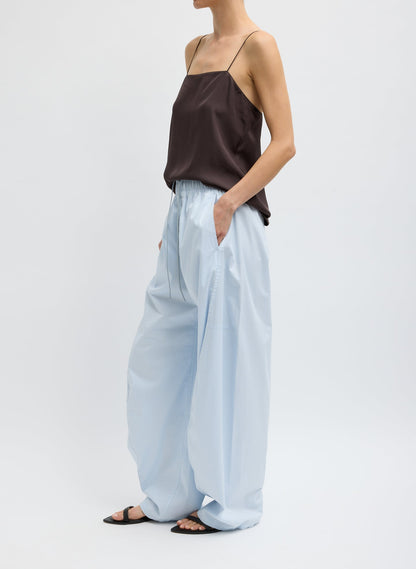 Garment Dyed Silky Cotton Winslow Pull On Pant | Tibi Exclusive
