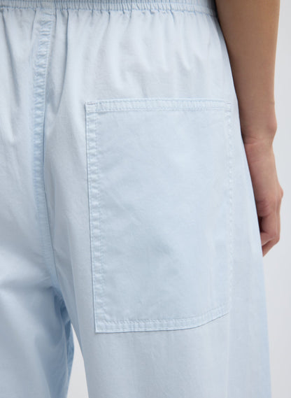 Garment Dyed Silky Cotton Winslow Pull On Pant | Tibi Exclusive