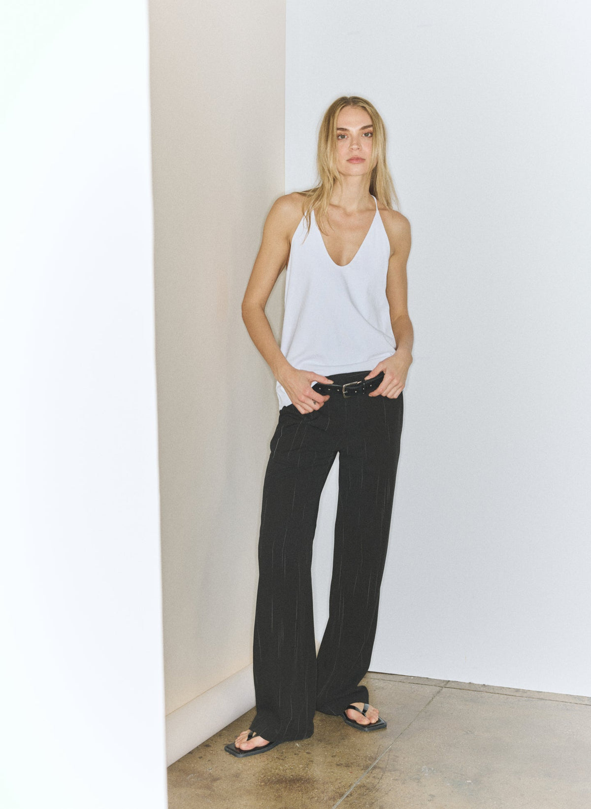 Viscose Suiting Isaac Pant | Tibi Sale