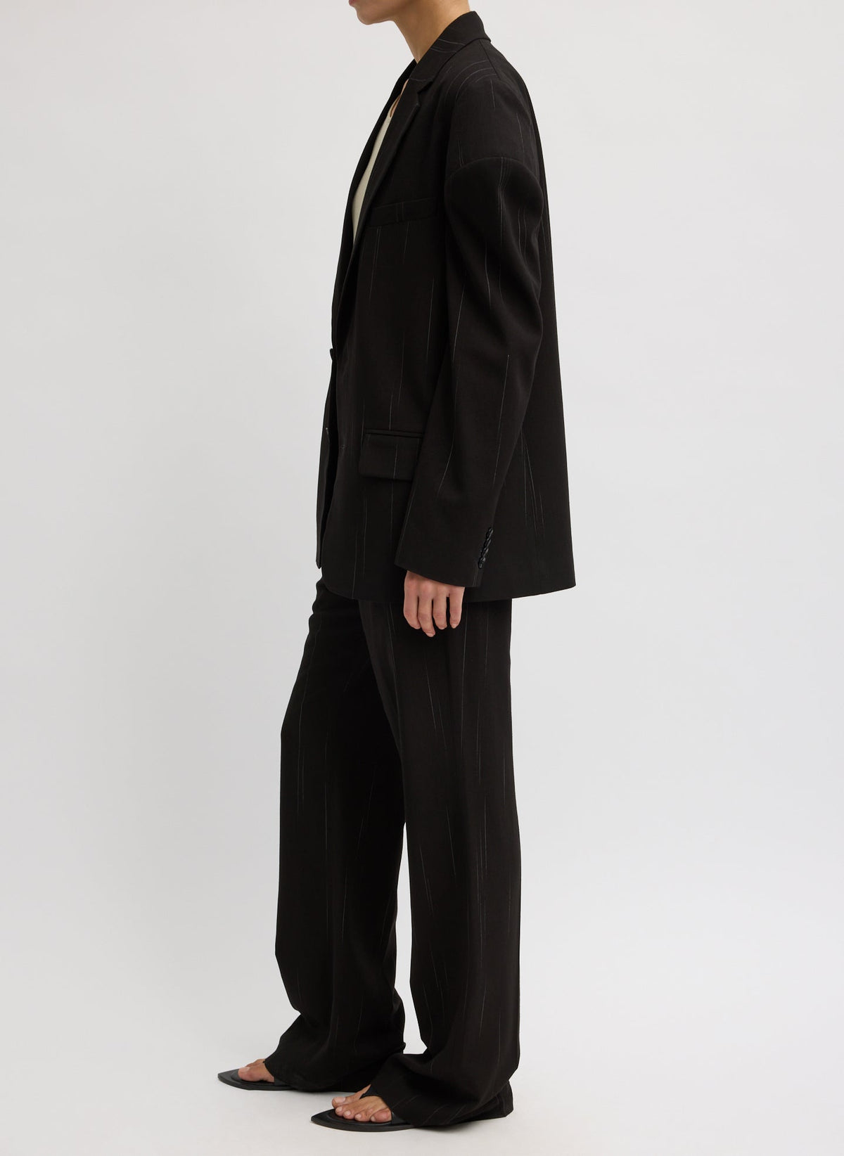 Viscose Suiting Isaac Pant | Tibi Sale