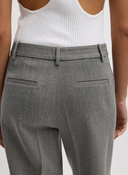 Structured Wool Zip Front Trouser | Tibi New