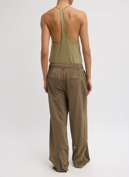 Nylon Zipper Trouser | Tibi Popular