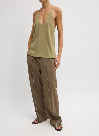 Nylon Zipper Trouser | Tibi Popular