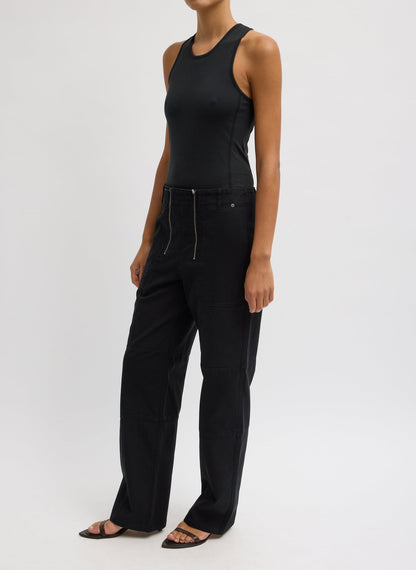 Patchwork Twill Cargo Fischer Jean | Tibi Quality