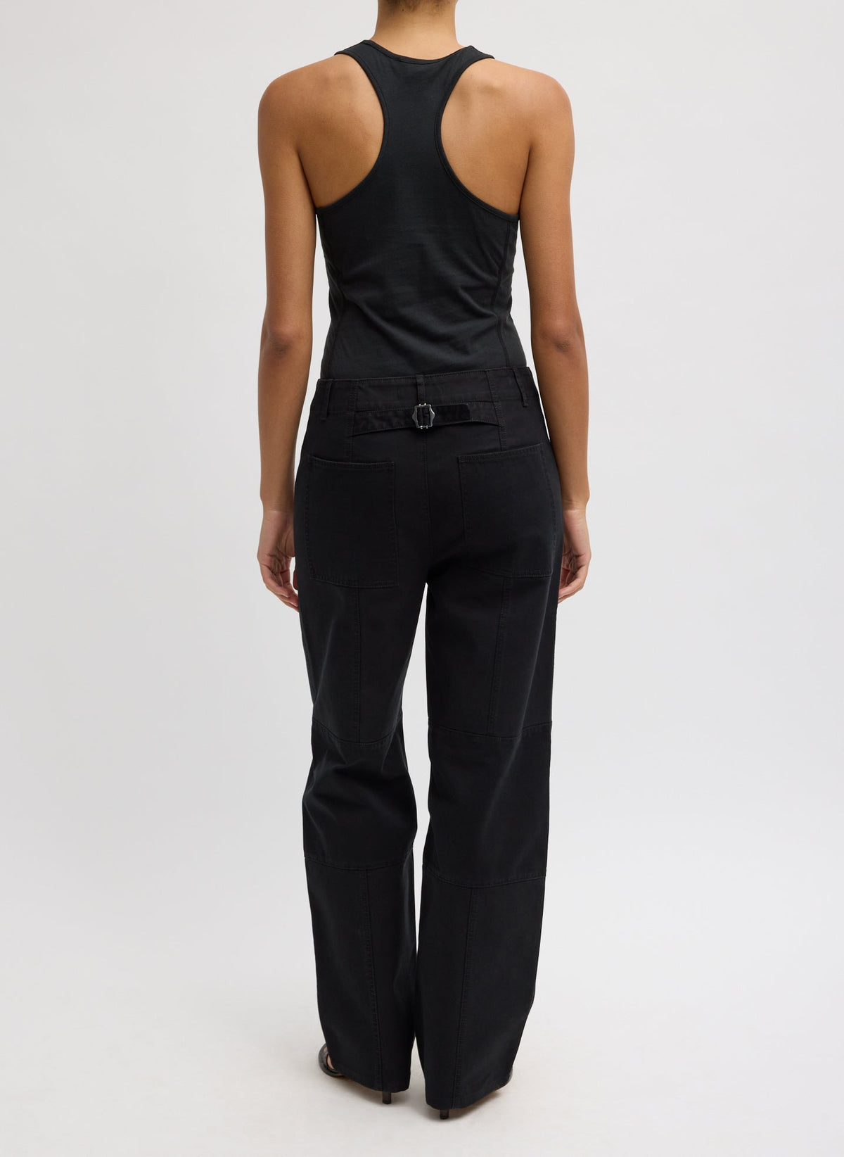 Patchwork Twill Cargo Fischer Jean | Tibi Quality