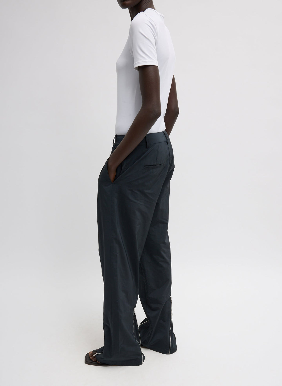 Nylon Zipper Trouser | Tibi Best Price