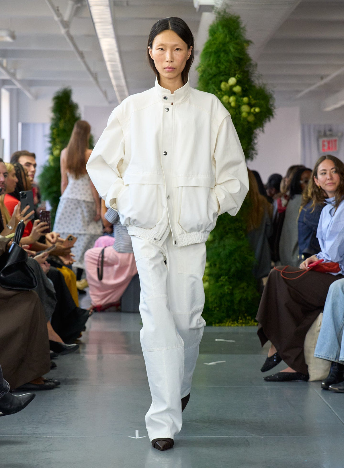 Patchwork Twill Cargo Fischer Jean | Tibi Everyday