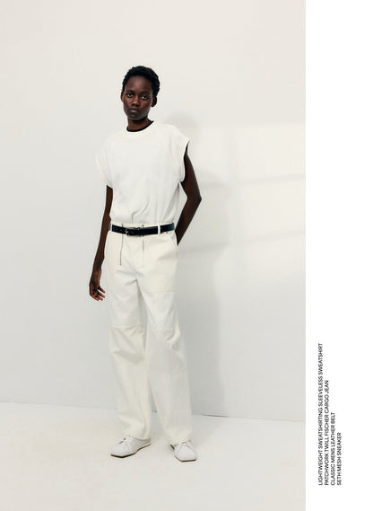 Patchwork Twill Cargo Fischer Jean | Tibi Everyday