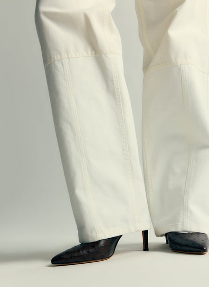 Patchwork Twill Cargo Fischer Jean | Tibi Everyday