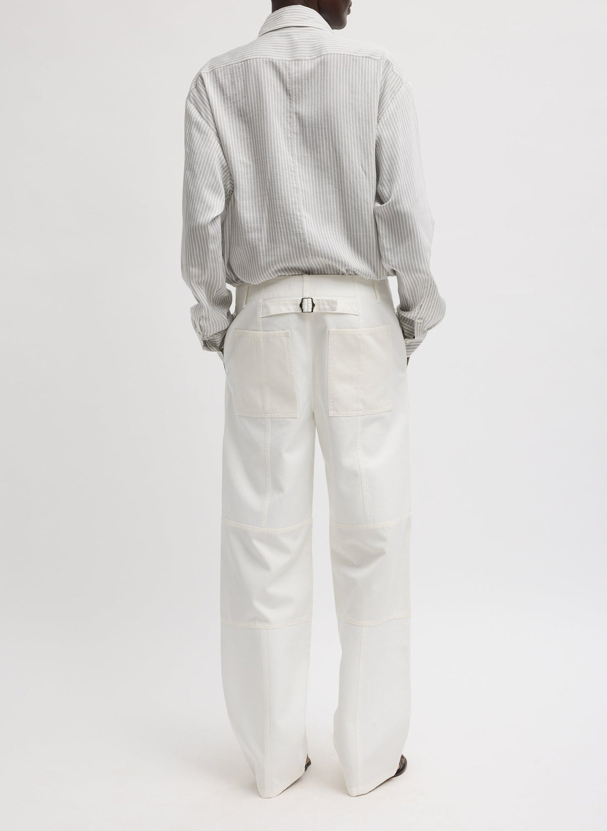 Patchwork Twill Cargo Fischer Jean | Tibi Everyday