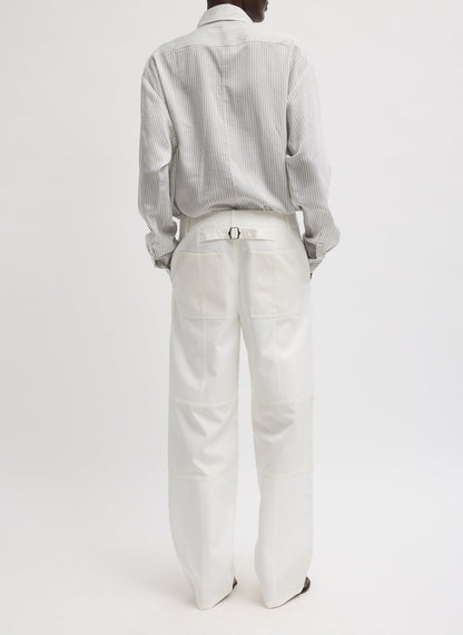 Patchwork Twill Cargo Fischer Jean | Tibi Everyday