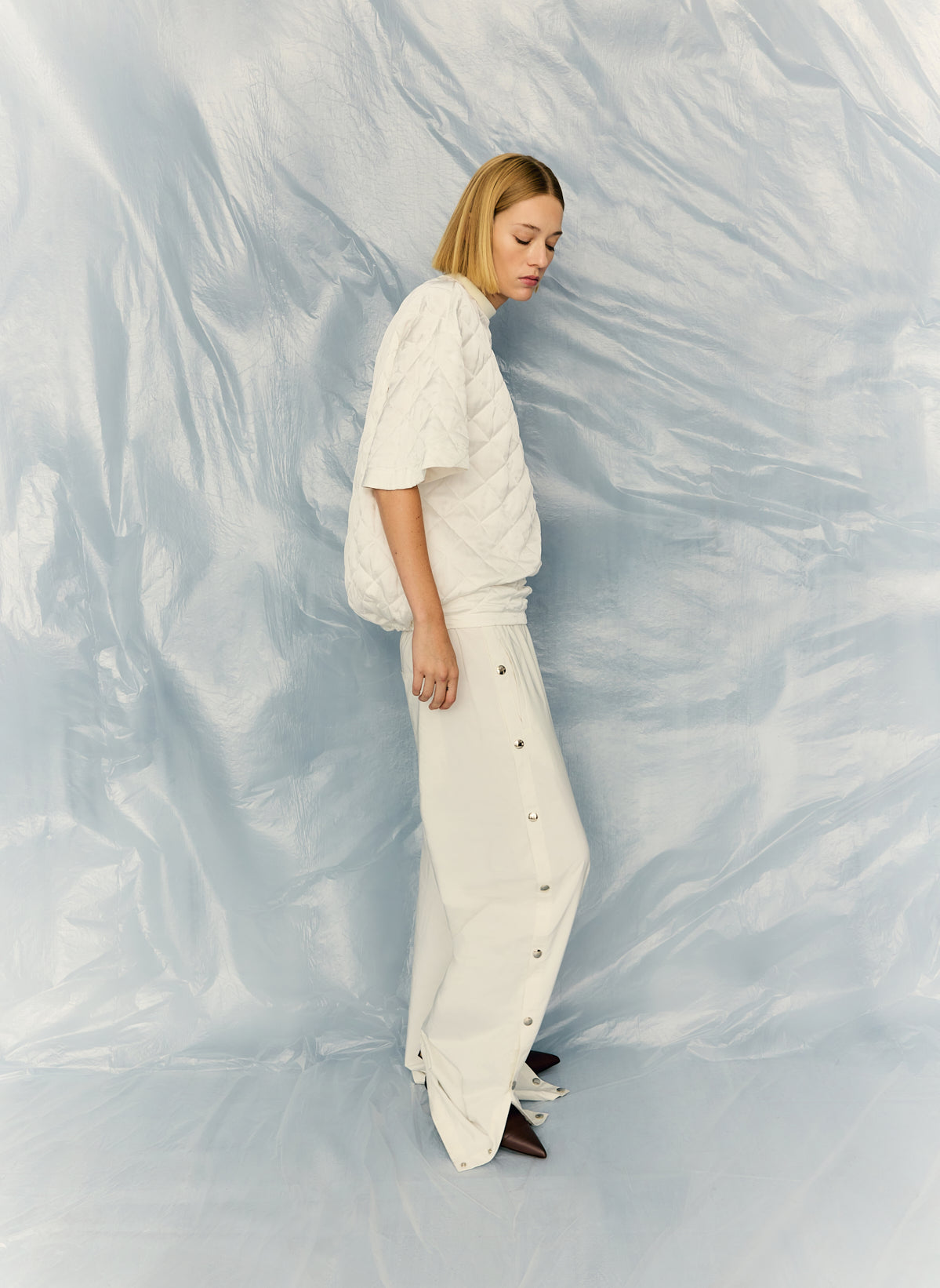 Nylon Snap Pull On Jogger | Tibi Smart Buy