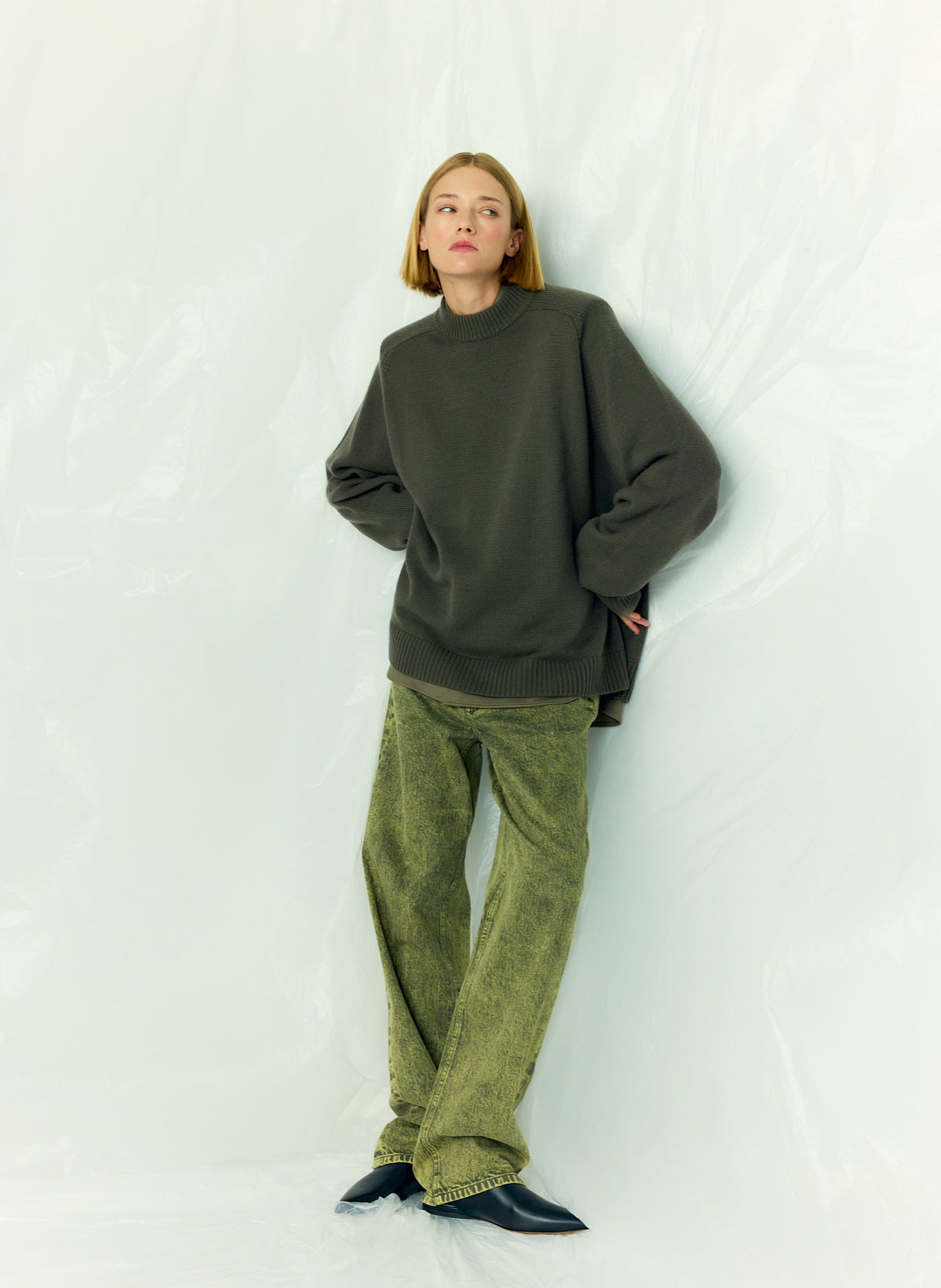 Lab Washed Denim Dennis Jean | Tibi Top Pick