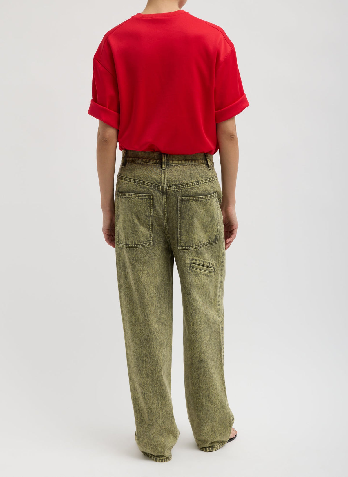 Lab Washed Denim Dennis Jean | Tibi Top Pick