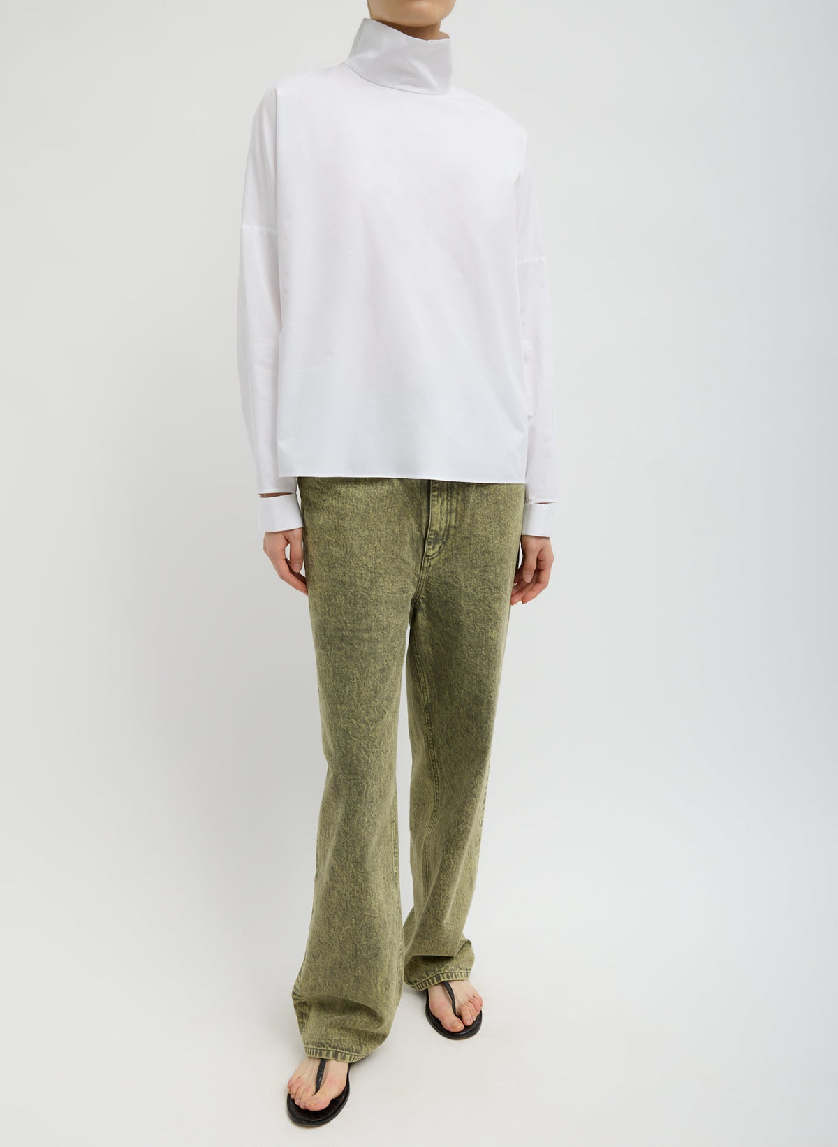 Lab Washed Denim Dennis Jean | Tibi Top Pick