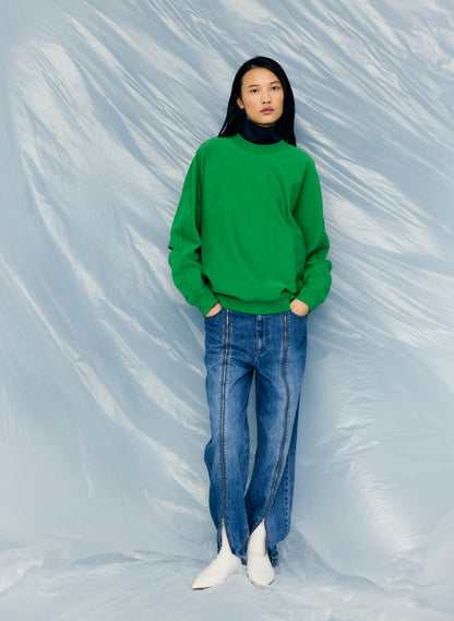 Zippered Denim Jogger | Tibi Best Price