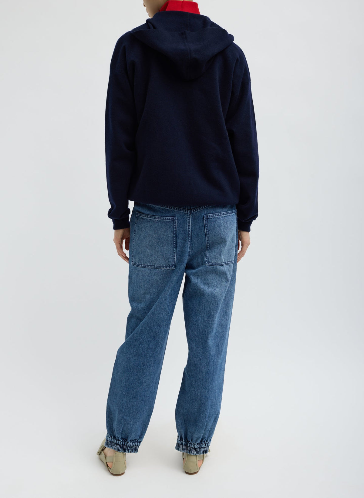 Zippered Denim Jogger | Tibi Best Price