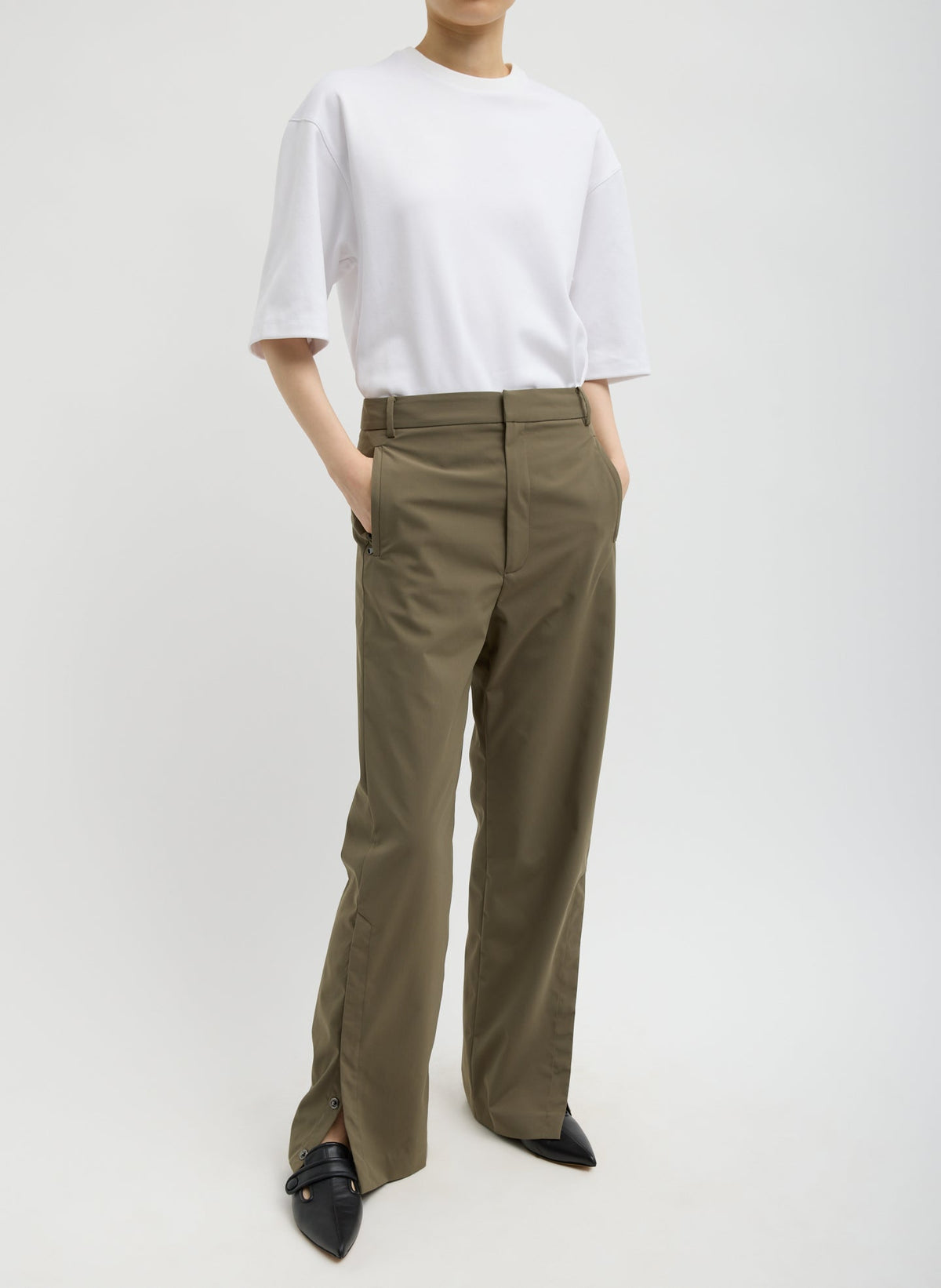 Tech Suiting Mark Trouser | Tibi Classic
