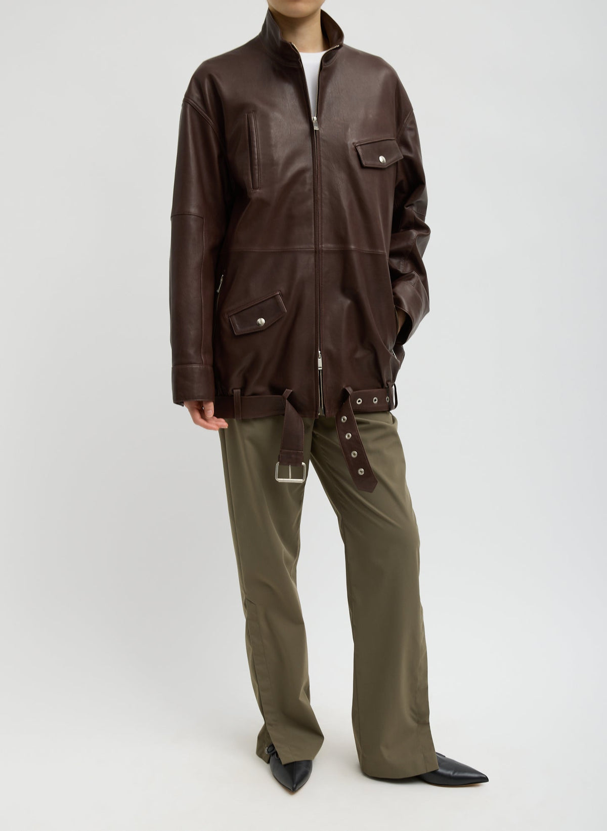 Tech Suiting Mark Trouser | Tibi Classic