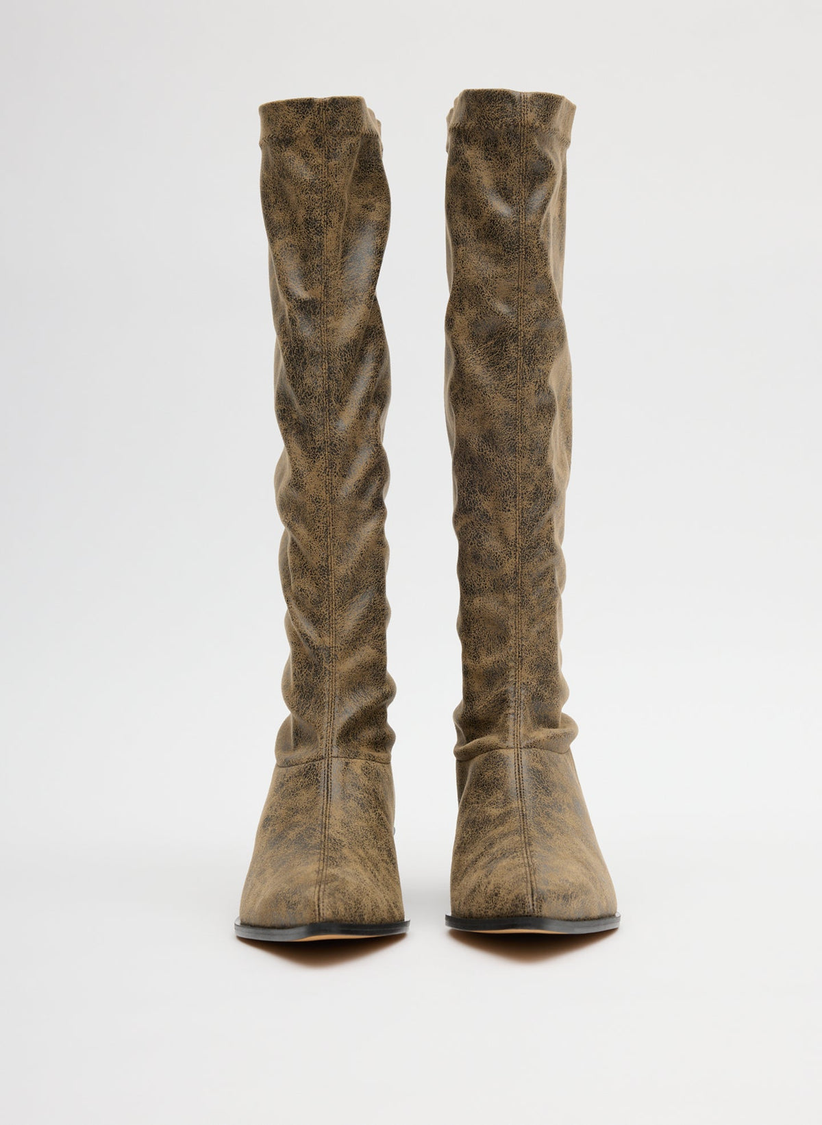 Distressed Bronson Boot - Regular Calf | Tibi Top Pick
