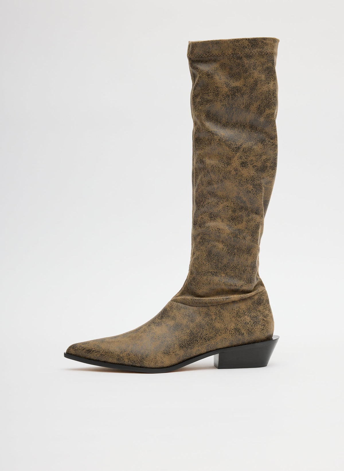Distressed Bronson Boot - Regular Calf | Tibi Top Pick
