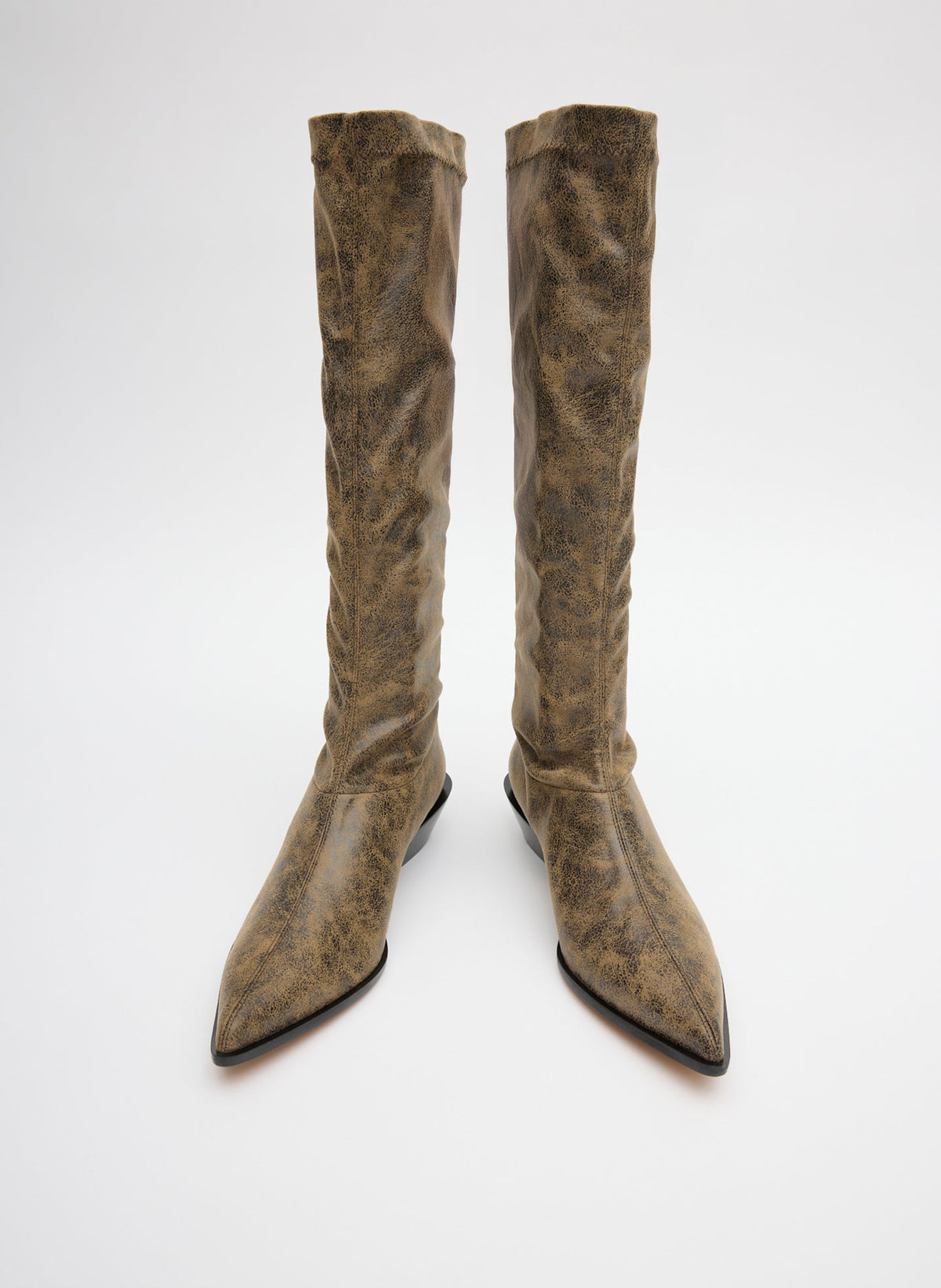 Distressed Bronson Boot - Regular Calf | Tibi Top Pick