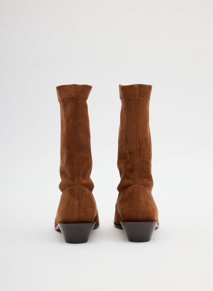 Faux Suede Leo Boot | Tibi Smart Buy