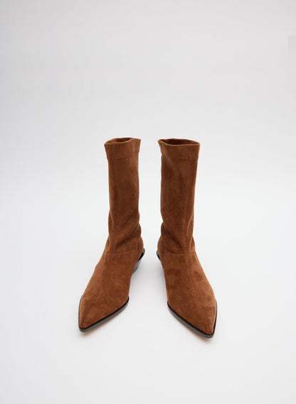 Faux Suede Leo Boot | Tibi Smart Buy