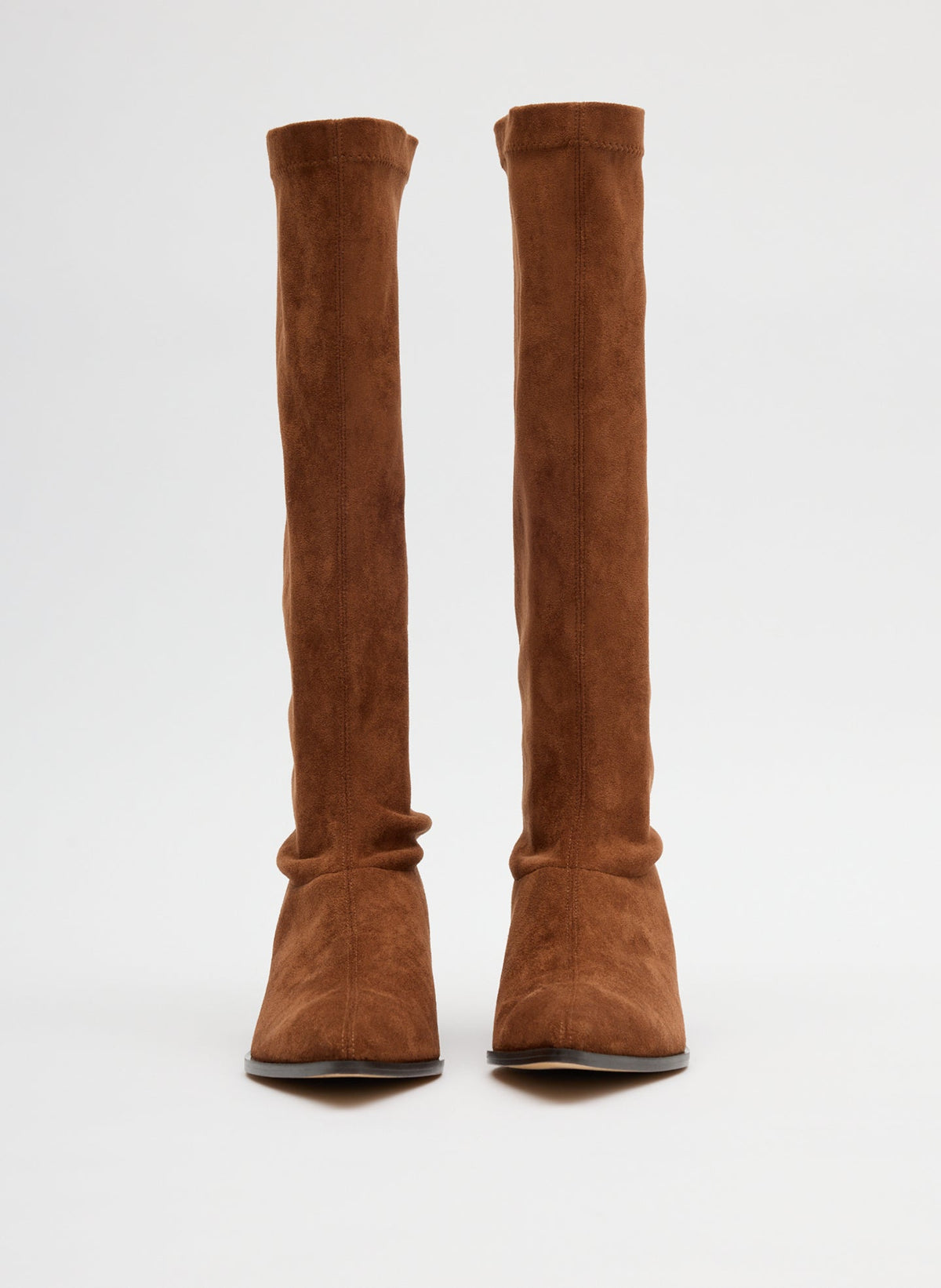 Faux Suede Bronson Boot - Narrow Calf | Tibi New