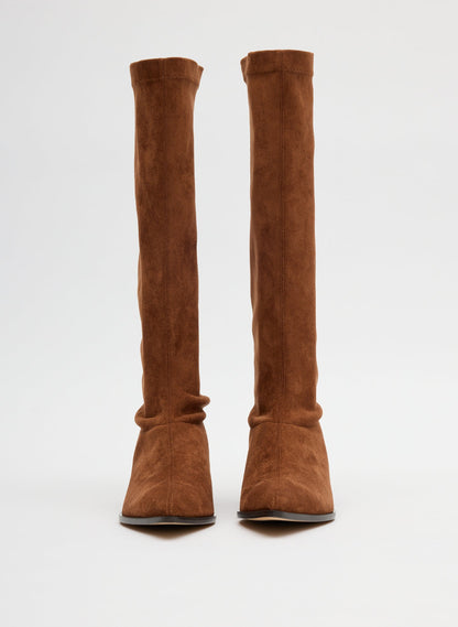 Faux Suede Bronson Boot - Narrow Calf | Tibi New