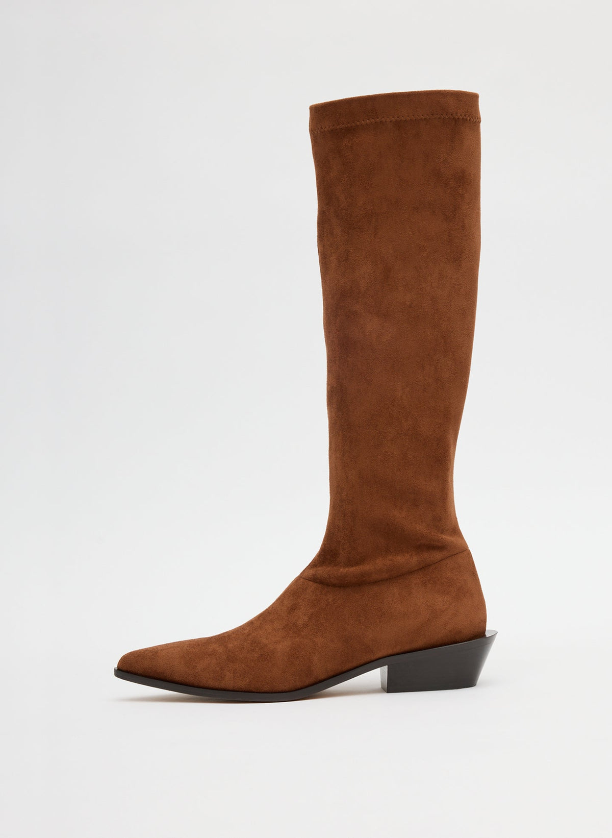 Faux Suede Bronson Boot - Regular Calf | Tibi Sale
