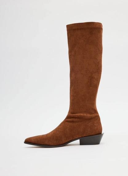 Faux Suede Bronson Boot - Regular Calf | Tibi Sale