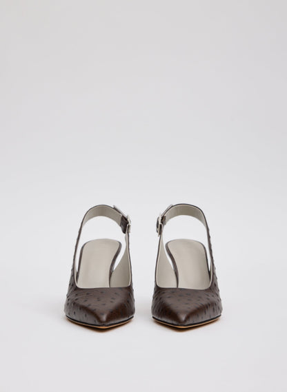 Ostrich Print Reyner Pump | Tibi Premium
