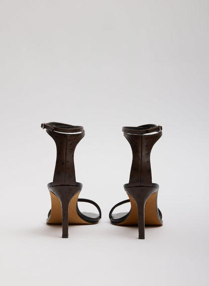 Ostrich Print Erno Heel | Tibi Top Pick