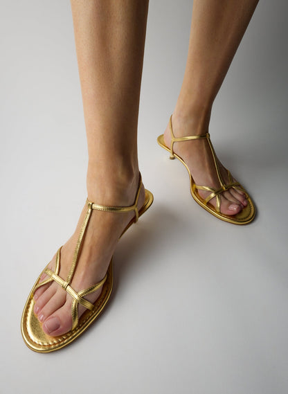 Christopher Metallic Nappa Heel | Tibi Top Pick