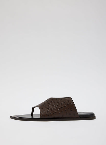 Ostrich Print Gerard Sandal | Tibi Best Price