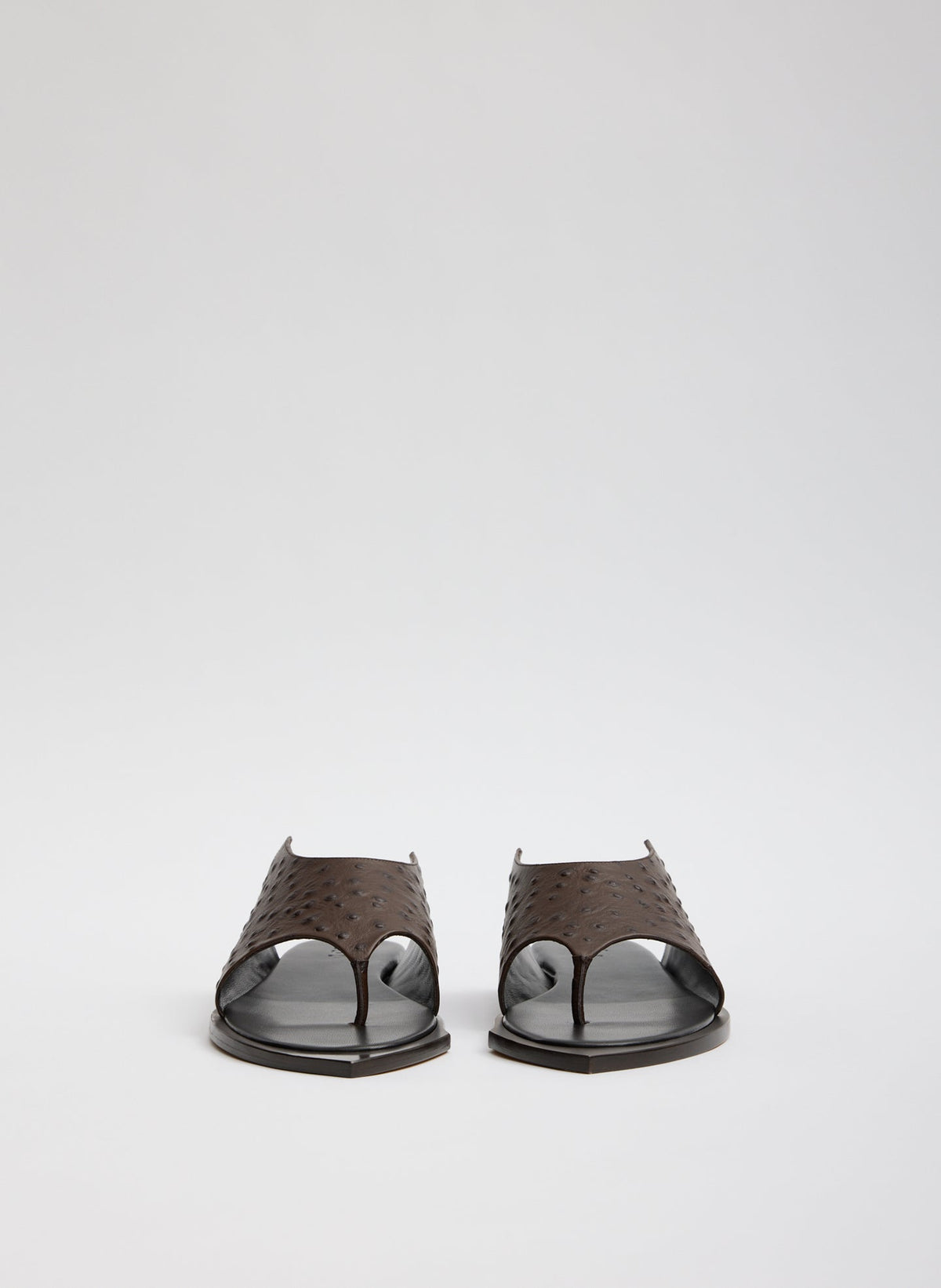 Ostrich Print Gerard Sandal | Tibi Best Price