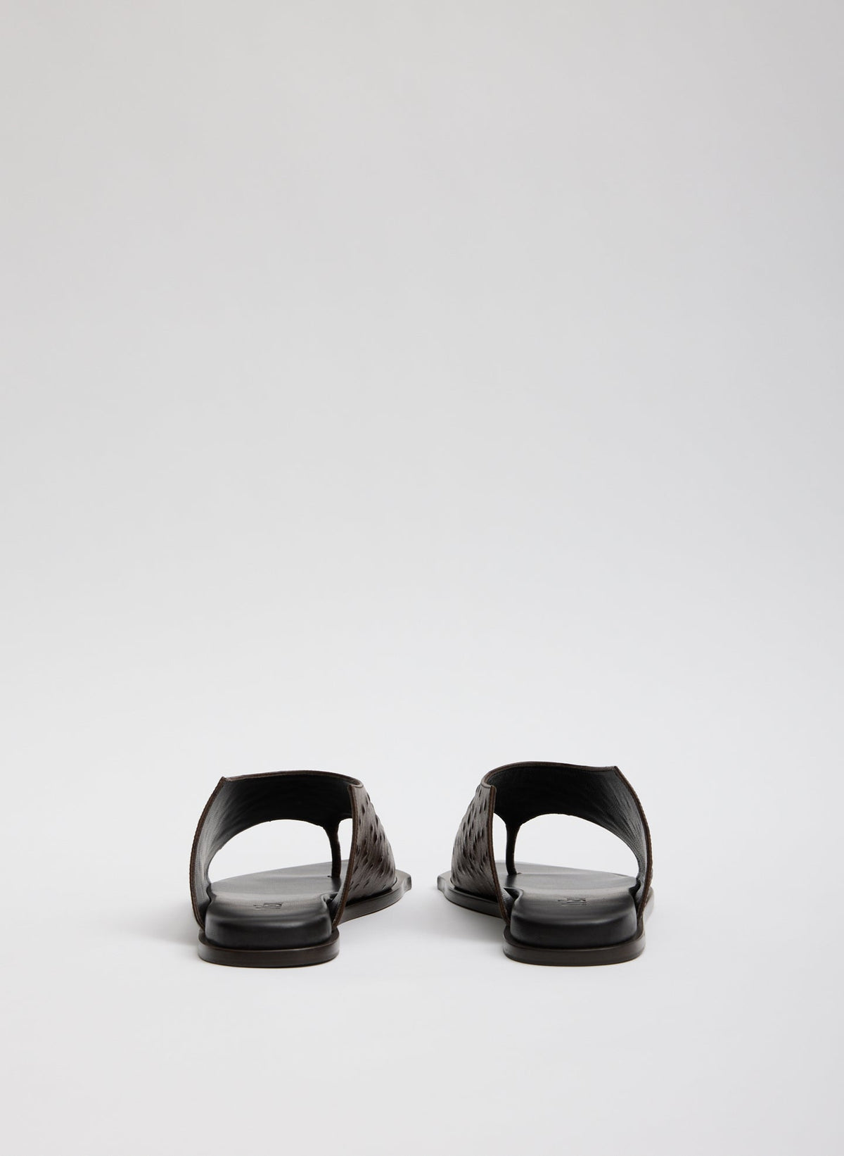 Ostrich Print Gerard Sandal | Tibi Best Price