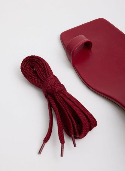 Ali Lace-Up Short Sandal | Tibi Classic