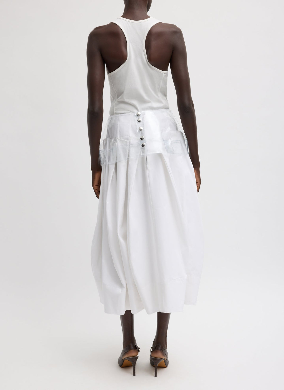 PVC Peplum Belt | Tibi Latest