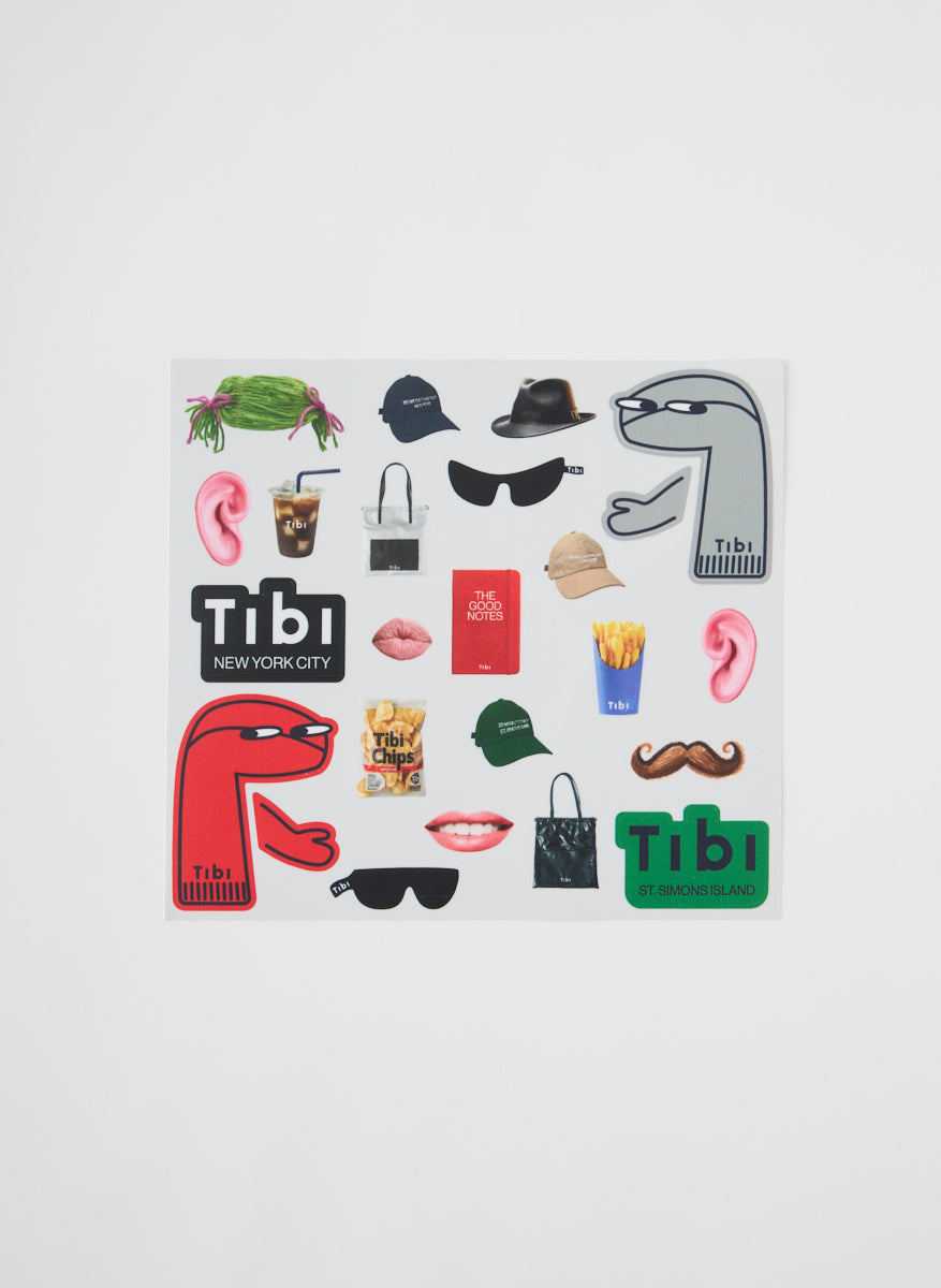 Borg Dress Up Sticker Sheet | Tibi Best Price