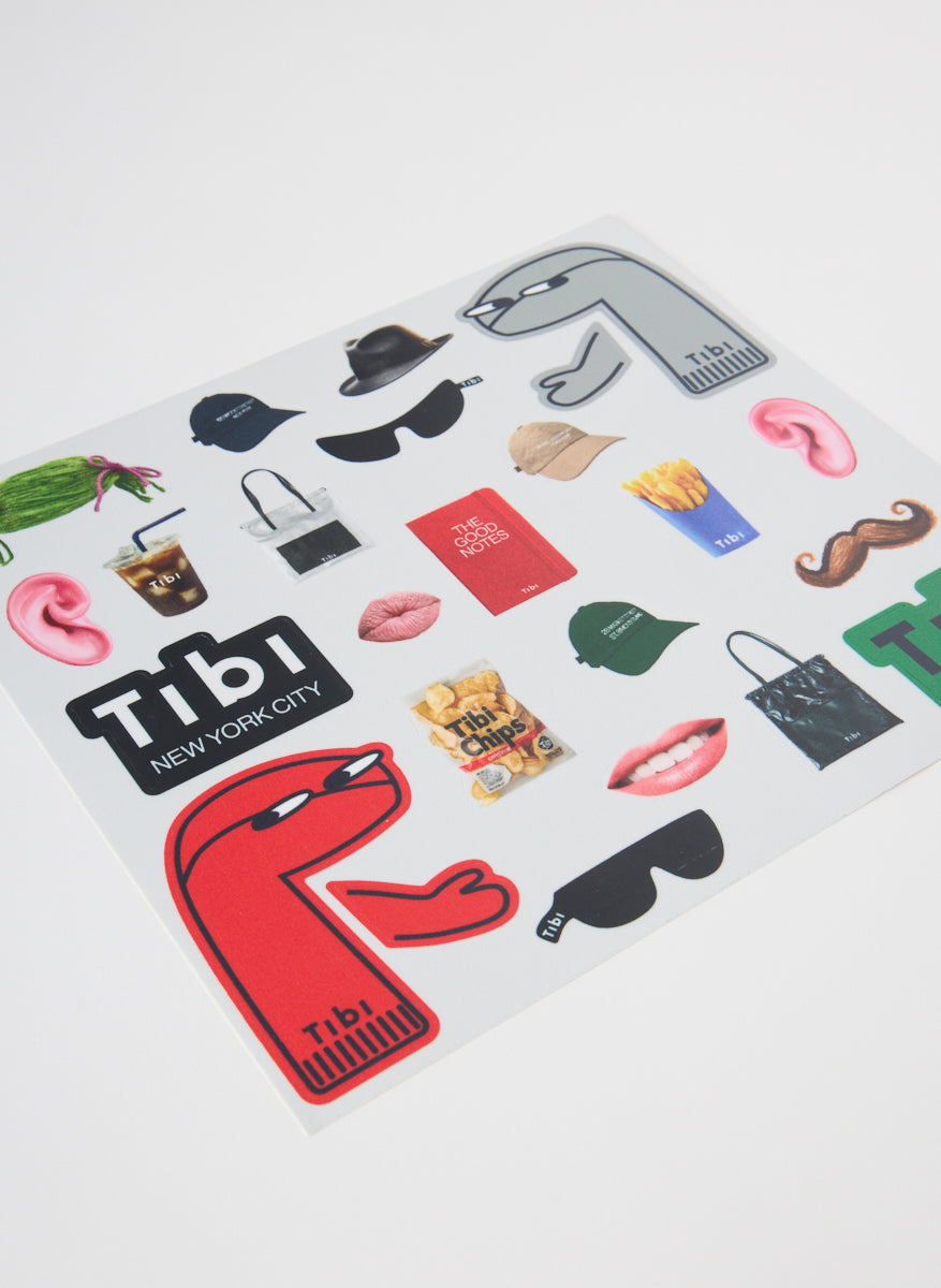 Borg Dress Up Sticker Sheet | Tibi Best Price